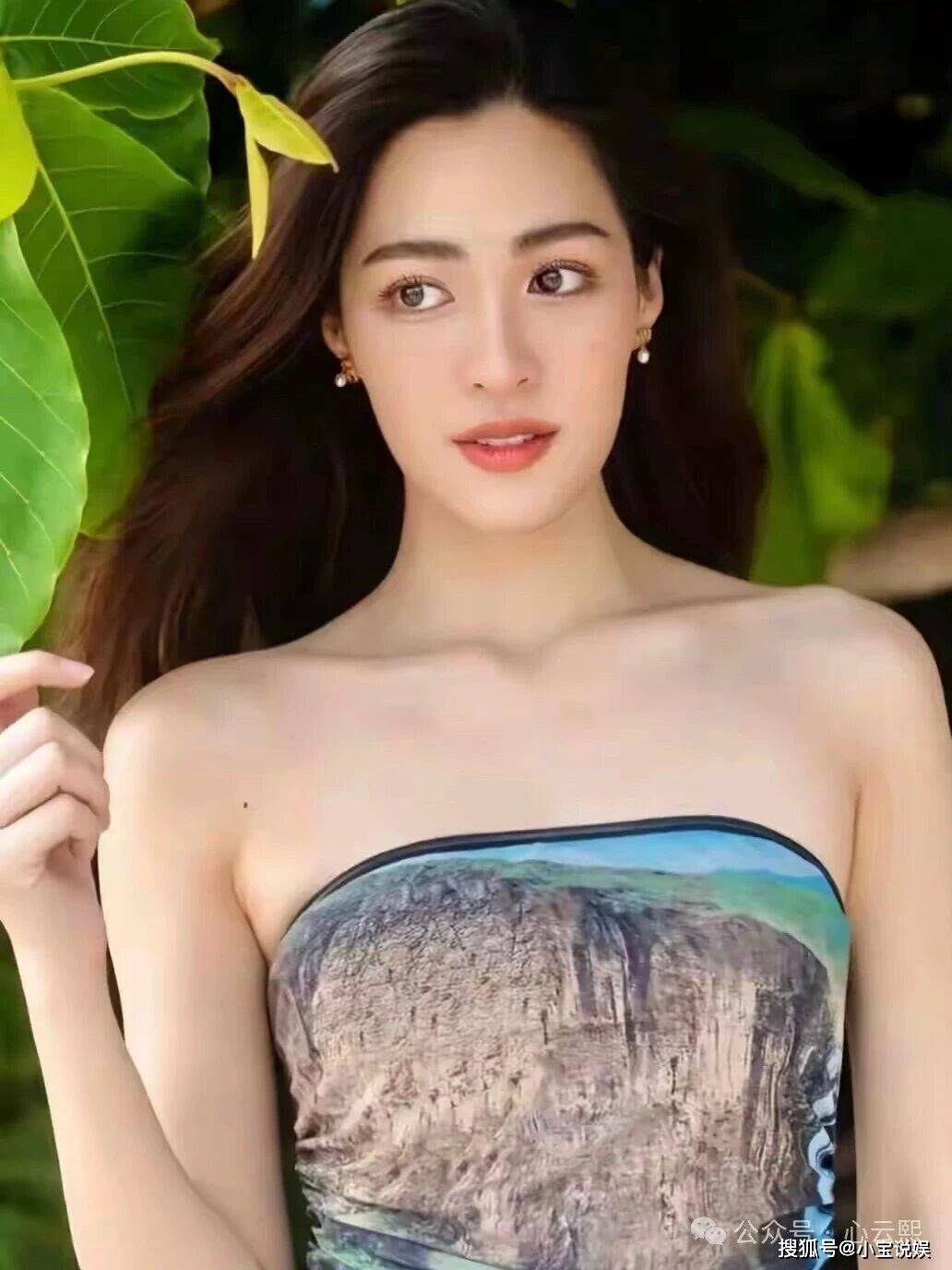 中泰混血艺人，邝玲玲写真赏，真乃美不胜收