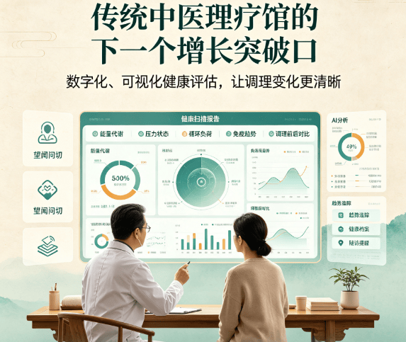 中医馆转型升级新思路，鹰演数字化赋能传统问诊调理