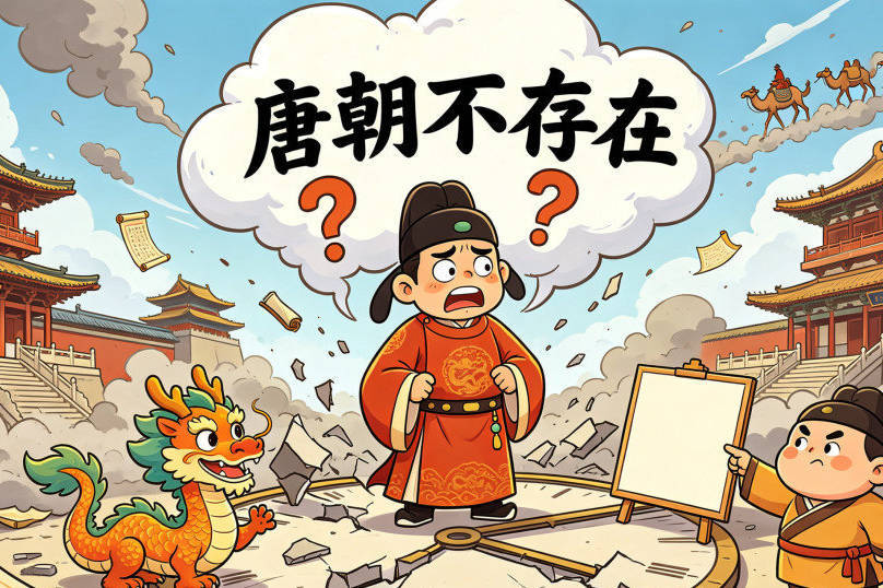 “唐朝不存在”？媒体追问：谁在背后煽风点火搞事情