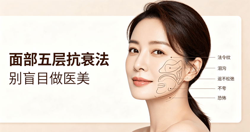 整形医生卓一然：为什么会越填越假？搞懂面部 5 层衰老逻辑，抗衰才有效。