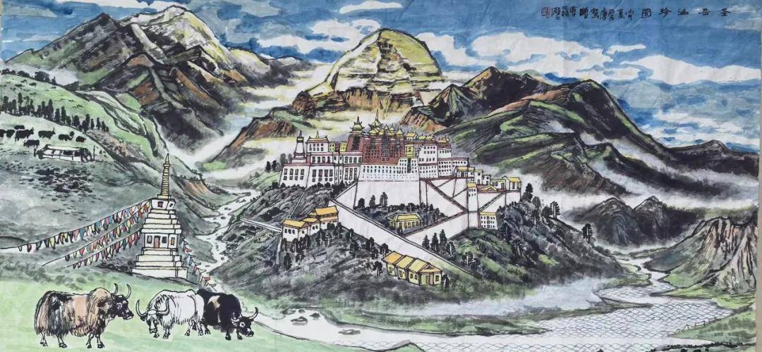 雪域澄怀，笔墨归心——石金库西藏全程写生记