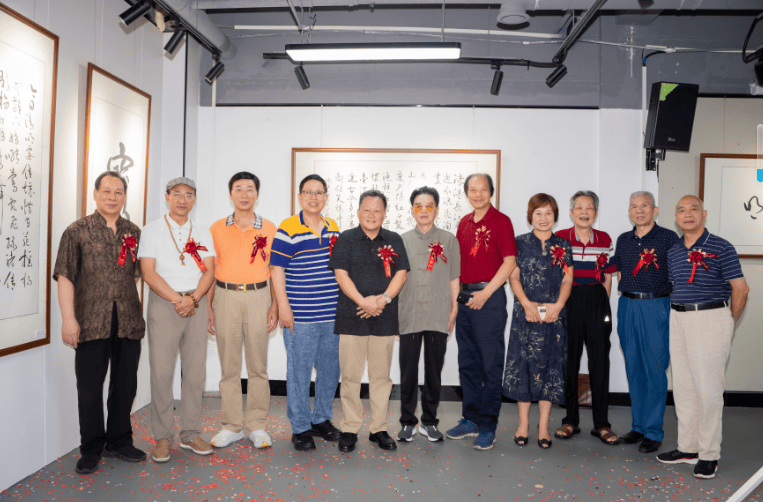 翰墨载哲思 笔韵润文脉——陈开艳哲理主题书法作品展在广西南宁晋唐书院隆重开幕