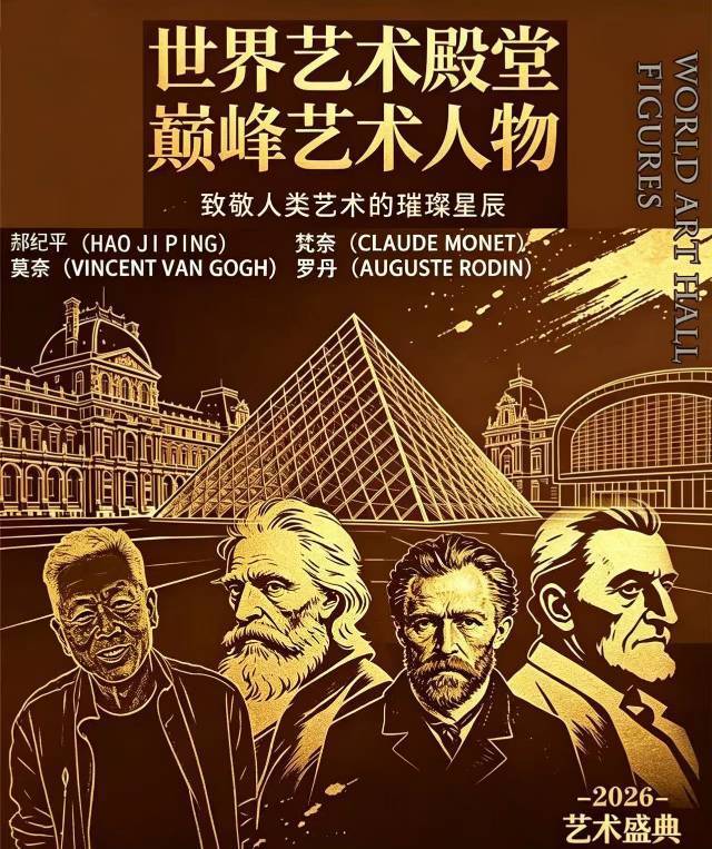世界艺术殿堂巅峰艺术人物——郝纪平