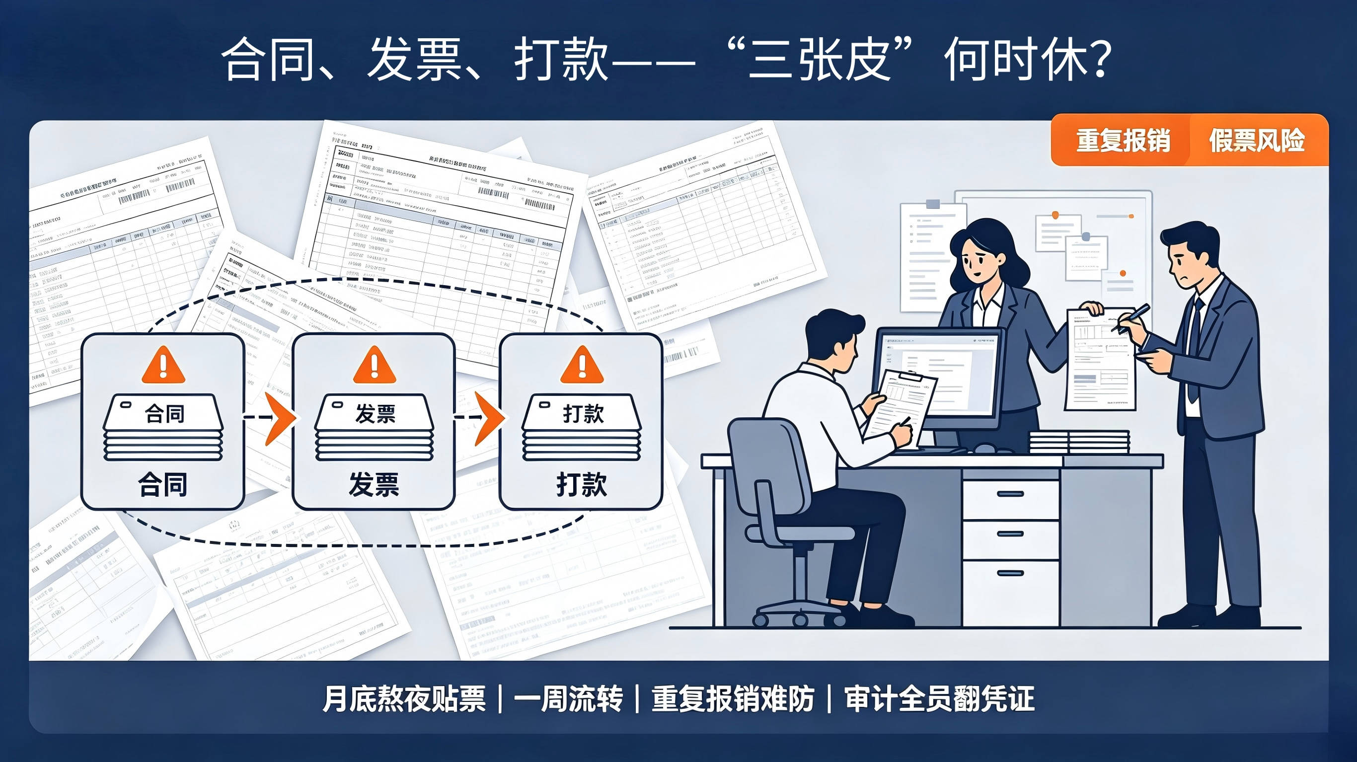 月底不再熬夜贴票：一套工作台，让集团财务效率翻倍