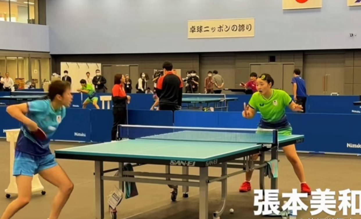 国乒遭遇波折，张本兄妹火热备战显对比