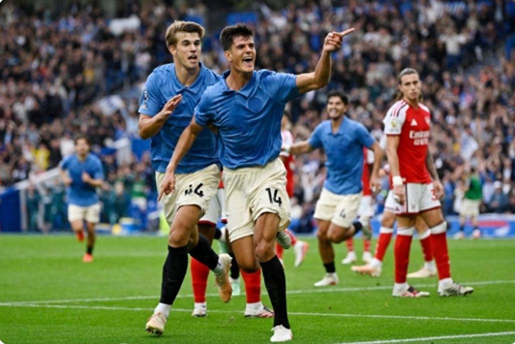 英超大冷门！布莱顿3-0血洗阿森纳，连续三年主场掀翻卫冕冠军