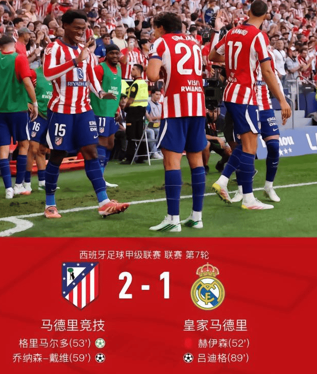 1-2！姆巴佩出工不出力？十人皇马轰然倒下，创49年“耻辱”纪录
