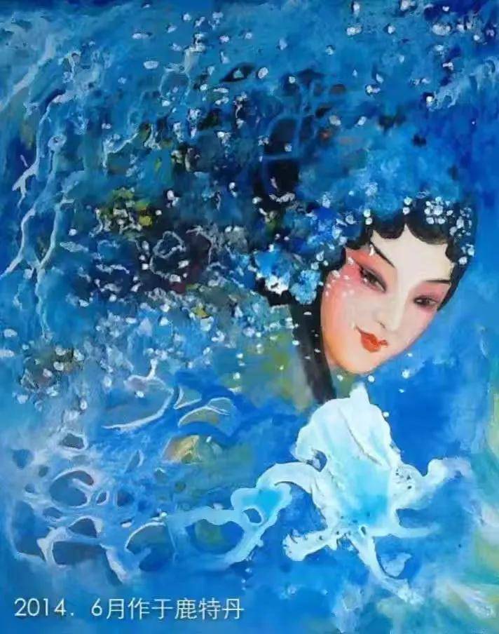 谢泉画——中国艺坛名家典范(图16)
