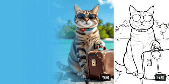 提取线稿