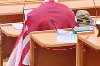 10.22日：披旭日旗留学生以为逃回国就没事了，数百市民举报，南京不欢迎他