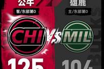 季前赛-公牛125-104 大胜雄鹿 青年军三分轰穿鹿群防线