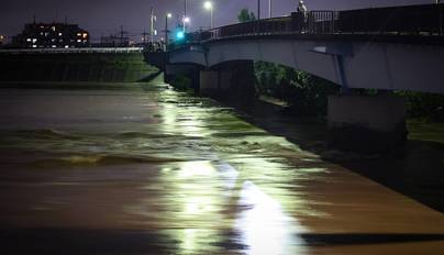日本名古屋遭强降雨 多处亚运会场馆漏雨