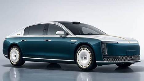 尊界S800 Grand Design高定版申报图曝光 金色车标彰显奢华