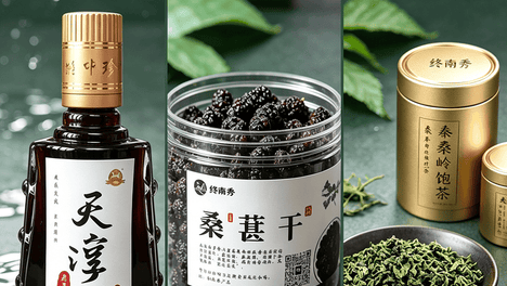 终南秀桑系三宝全新上市：一套藏尽秦岭风物，西安旅游伴手礼优选