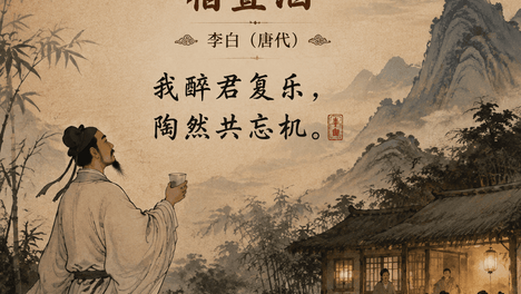 李白《下终南山过斛斯山人宿置酒》——诗仙归隐之境·研读启示