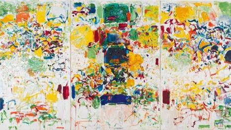 当代艺术流动性全球第一当代艺术家琼·米切尔 Joan Mitchell，美国第二代抽象表现主义代表画家