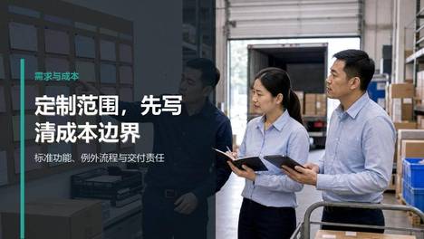 订货平台定制需求的范围与成本控制