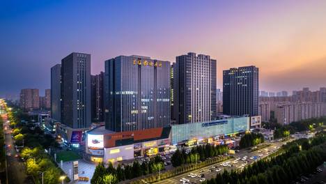 淄博商业建筑摄影怎么拍？宏程国际广场给出一个完整答案