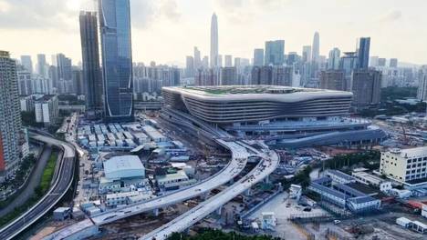 正式开通运行！20万+㎡中构楼承板筑基深圳新皇岗口岸，迎来深港通关新时代！