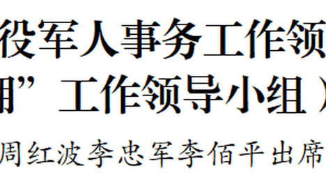 市委退役军人事务工作领导小组（市“双拥”工作领导小组）召开会议