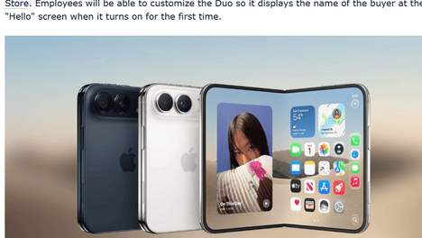 苹果新机暗藏彩蛋，iPhone Duo开机画面可显示买家名字？