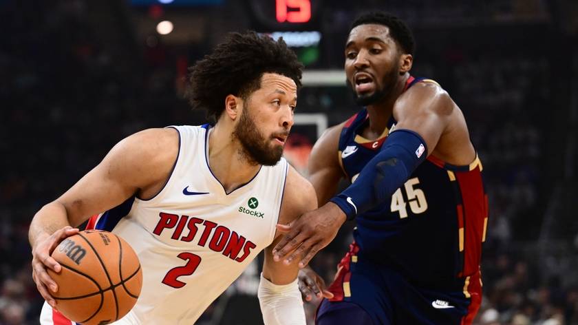 NBA-活塞VS骑士 坎宁安PK米切尔