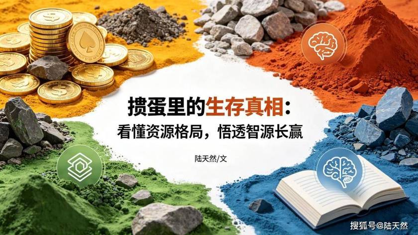 掼蛋里的生存真相：看懂资源格局，悟透智源长赢