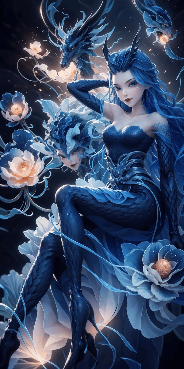 西海龙王敖闰精美壁纸