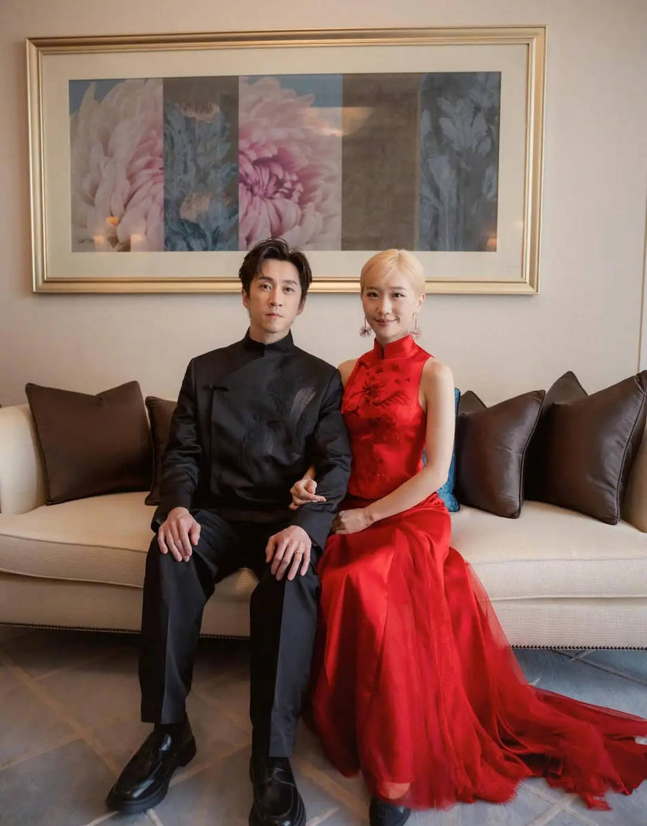 陈汉典lulu举行婚礼！二人甜蜜热吻大方秀恩爱