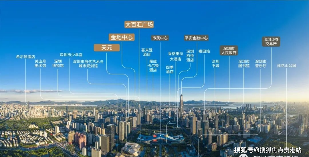 深圳頂豪【中心天元】最大776平大平層,950平方天墅