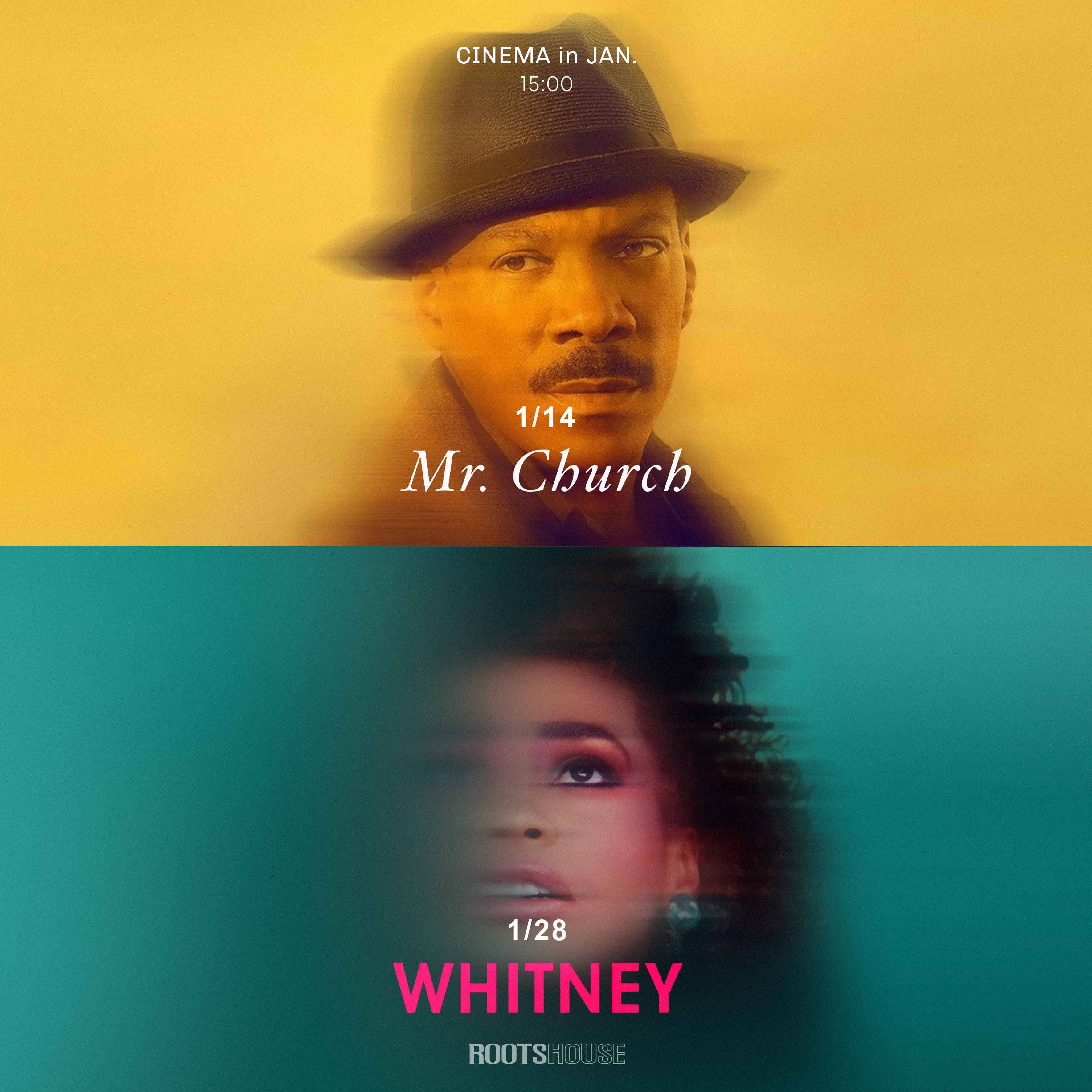 一月放映 | 丘奇先生1/14 惠特尼1/28_whitney_生活_故事