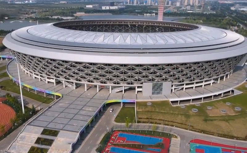 proso体育场馆工程案例——陕西咸阳奥体中心体育场高清线阵音响扩声
