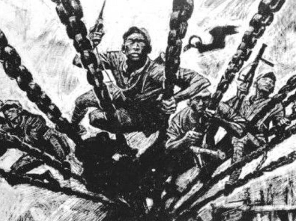 当年飞夺泸定桥的22位无名勇士,40年后才在河北查到英雄们的姓名_突击