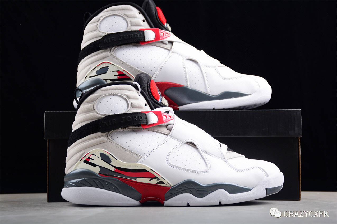 乔丹 air jordan 8 bugs bunny aj8 兔八哥白灰红篮球鞋