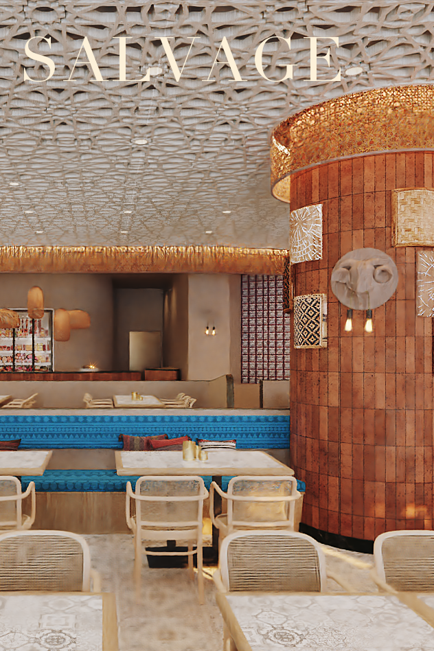 阿西娅连锁餐饮 西关店.用"色"勾勒西北新画卷