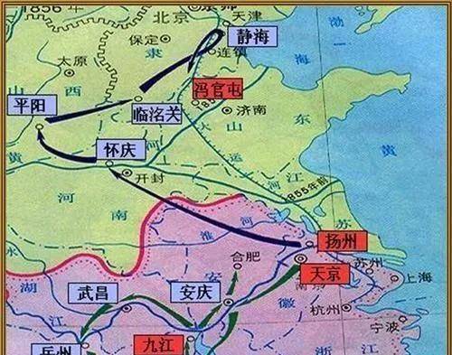 太平軍北伐進軍路線二,北伐戰事期間,太平天國高層一系列昏聵操作