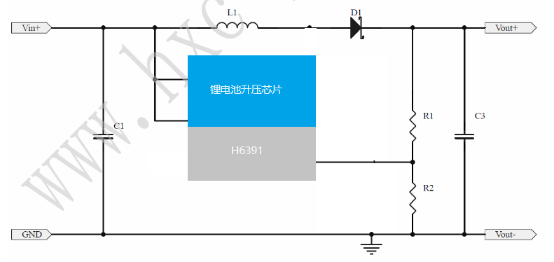 h6391锂电池升压芯片 3.7v升5v 9v 12v替换xx6291_电压_电流_控制