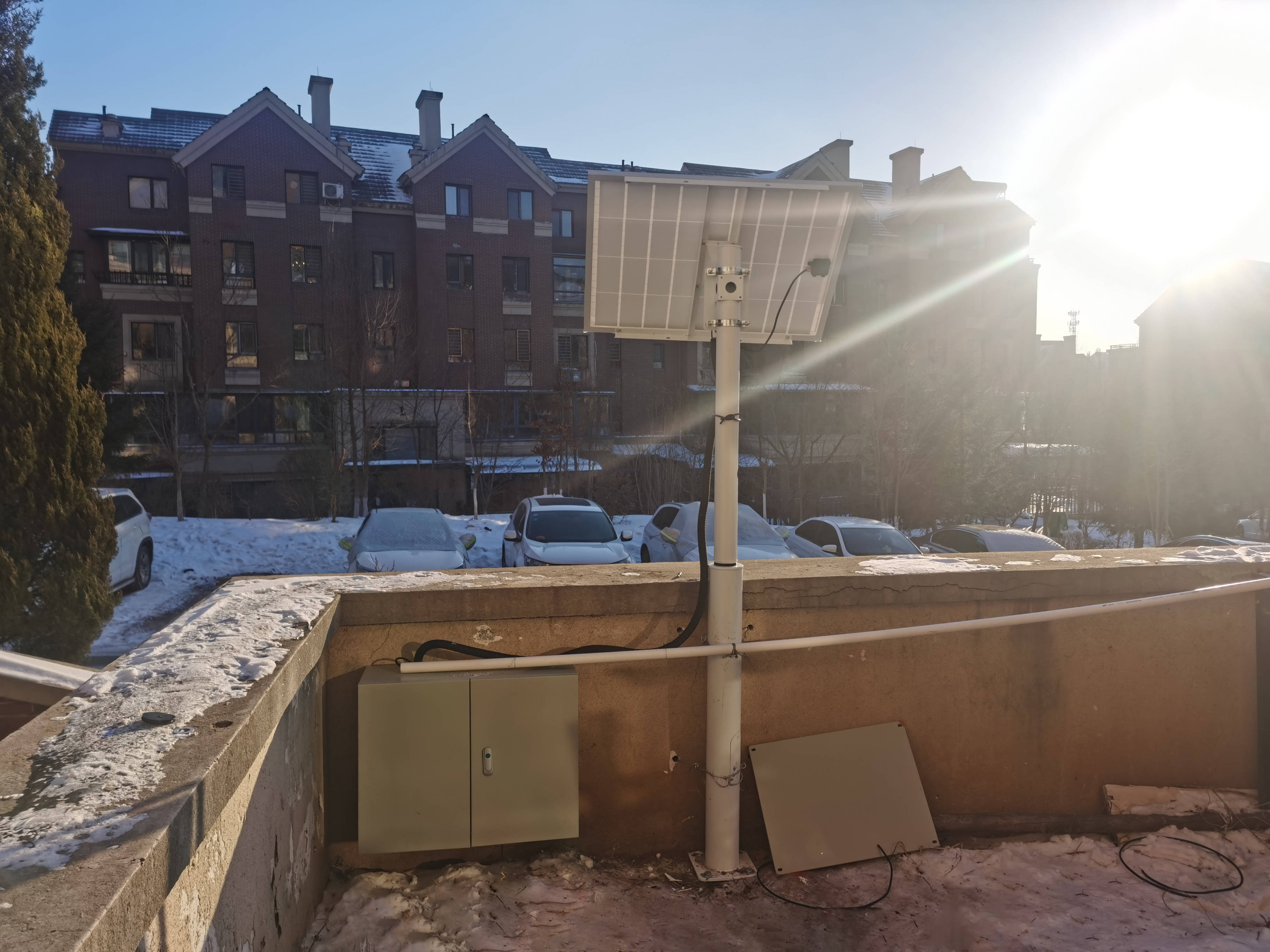 东北某居民楼监测案例-浩坤科技_施工_建筑物_铁路