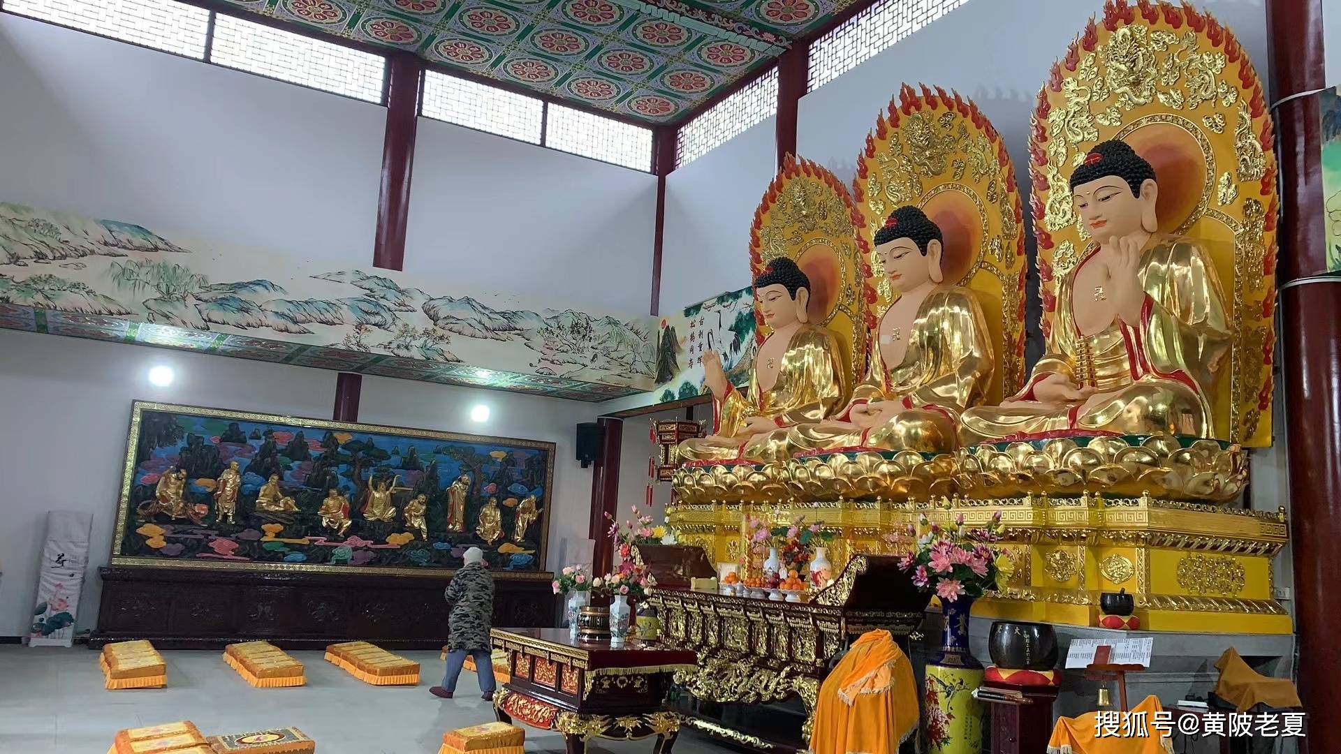 [黄陂老夏发起第十三尊】供养浠水大觉寺十八罗汉佛像_寺庙_资金_居士