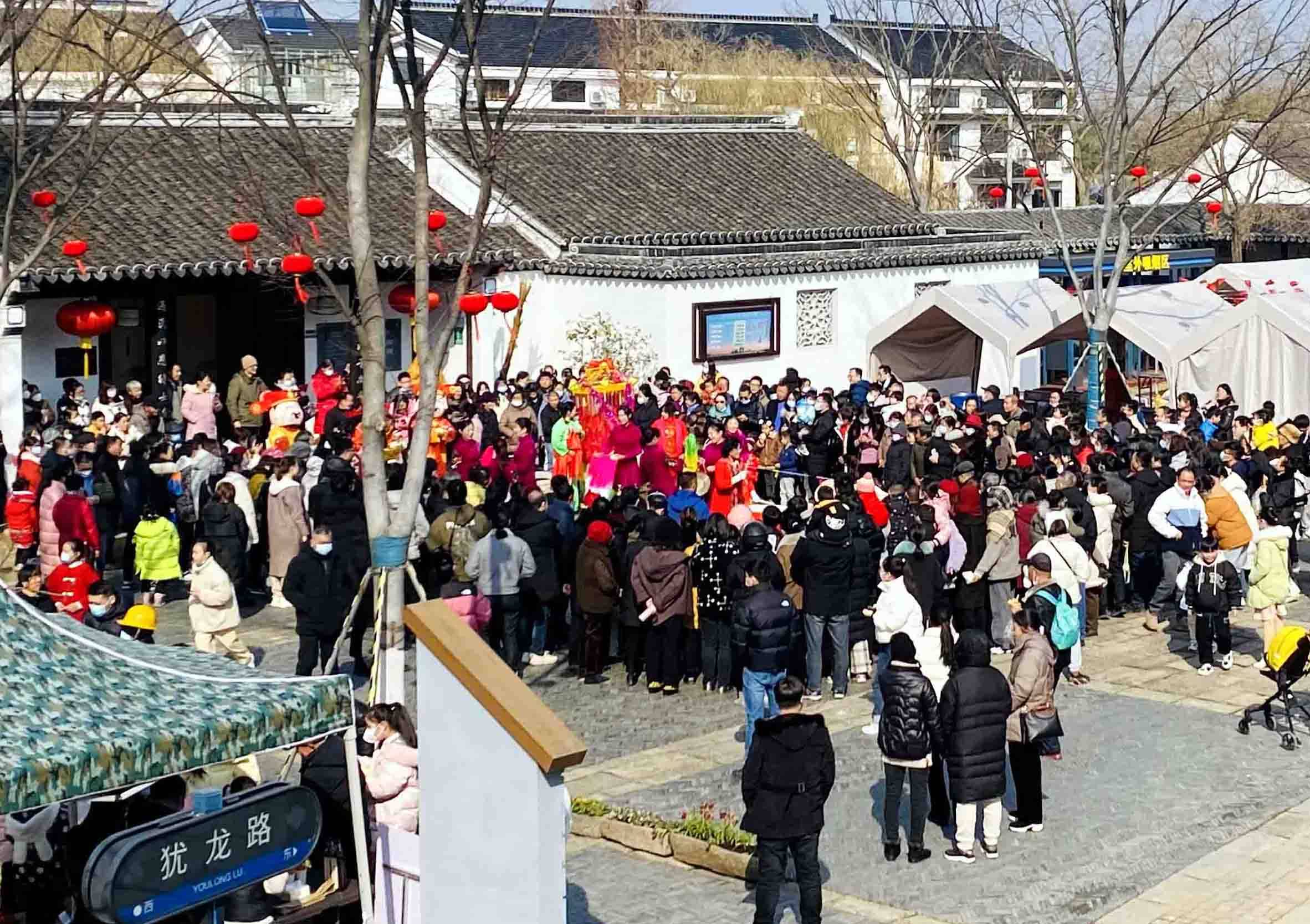 苏州市冯梦龙村:金龙迎新春 舞动庆梦龙 新春活动等您来!
