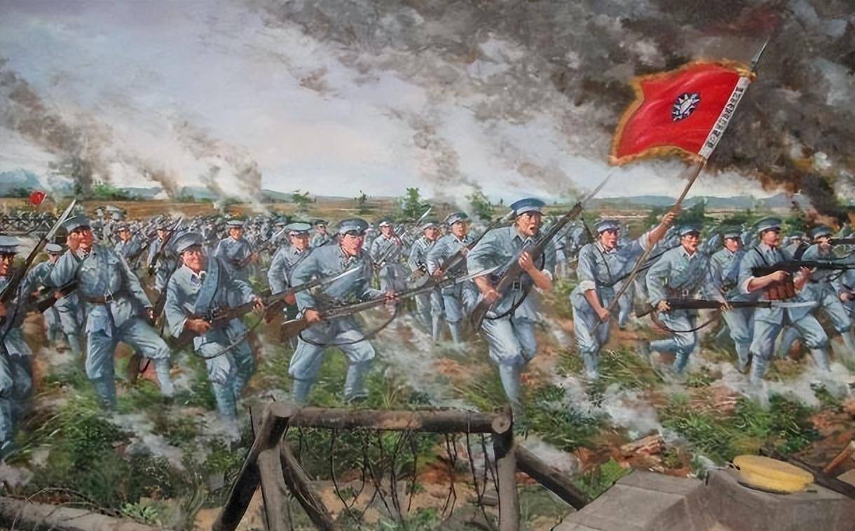 北伐中的叶挺独立团奉命前去支援的曹渊在夜里赶到了战场,但是此时