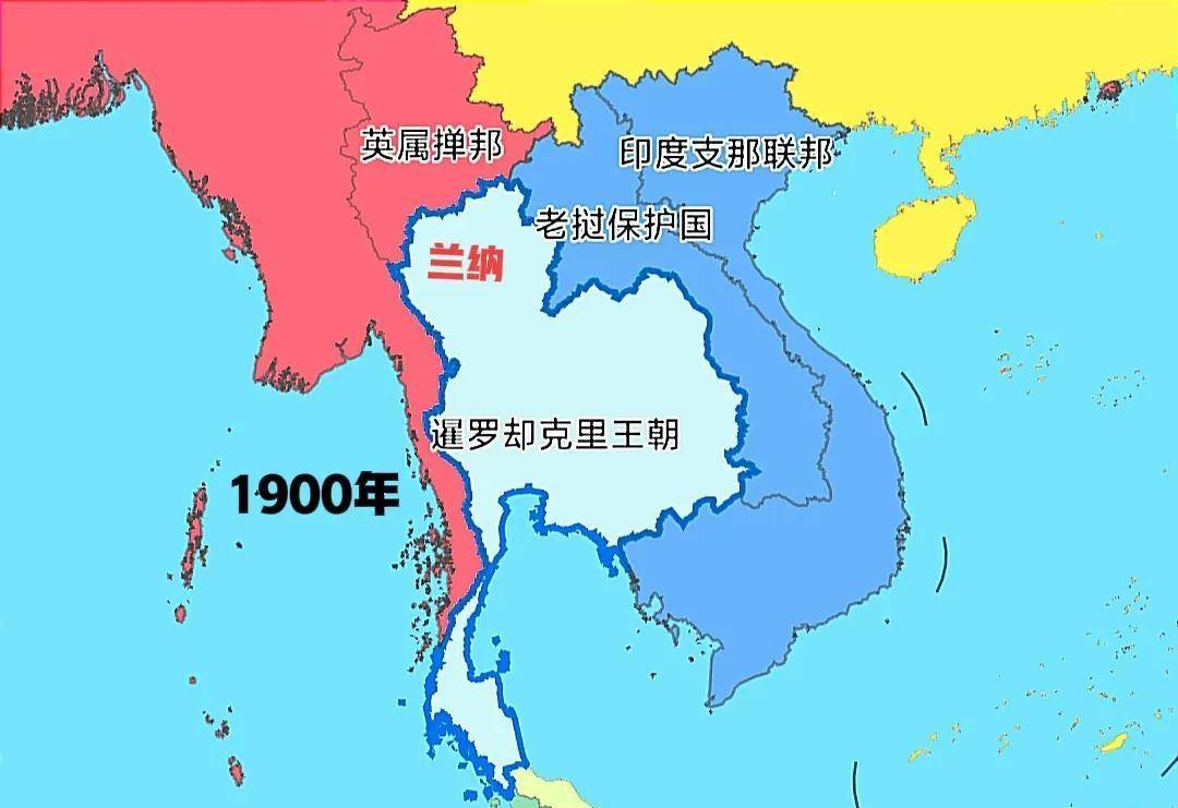 泰国版图变迁:从暹罗到泰国,它如何成为中南半岛的之?