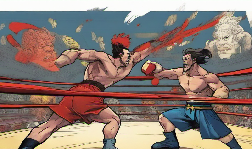 首先登场的是武松.他身材高大,肌肉结实,一双铁拳仿佛能撼动天地.