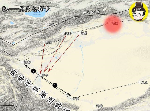 原创图解班超西域神操,史书不会告诉你的细节_疏勒_龟兹_公元