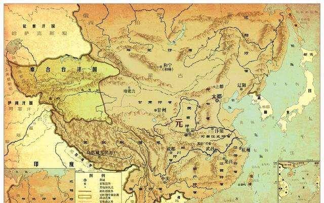 元朝四大汗国 来自搜狐网