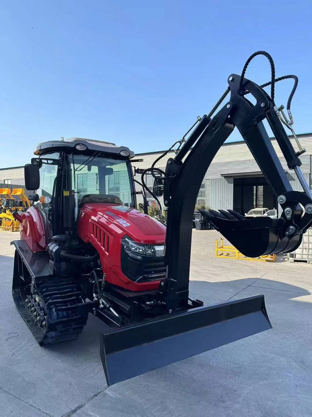 湖北鑫振鸿环发机械有限公司多功能履带微耕机轻松实现高效农耕!