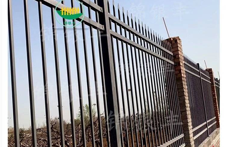 锦银丰护栏:河南 工厂小区锌钢护栏 学校防爬护栏生产厂家_新乡_围墙_