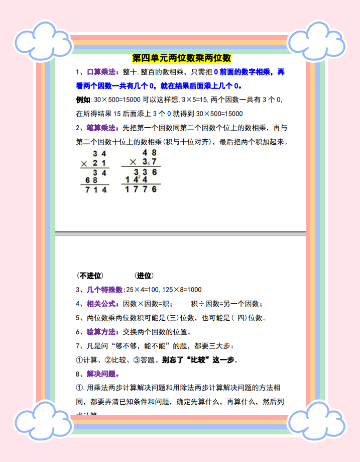 乘数x乘数=积公式图片