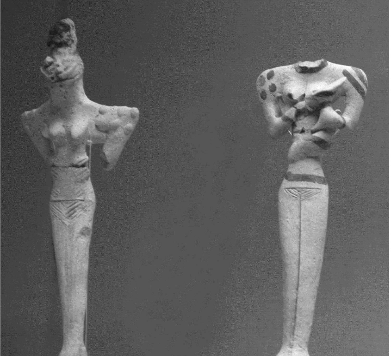 伊朗8000年前失去了脚蹼的陶塑人体,证实她身前患有麻风病.