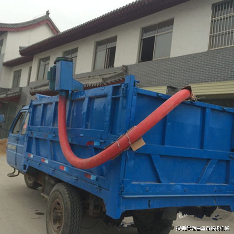 水稻粮食车载吸粮机 小型装车吸沙机 矿粉自吸式抽灰机_作业_物料